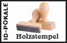 Holzstempel