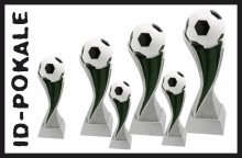 6er Fußballtrophäen